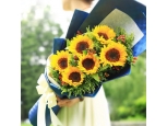 6 pcs Sunflower Bouquet